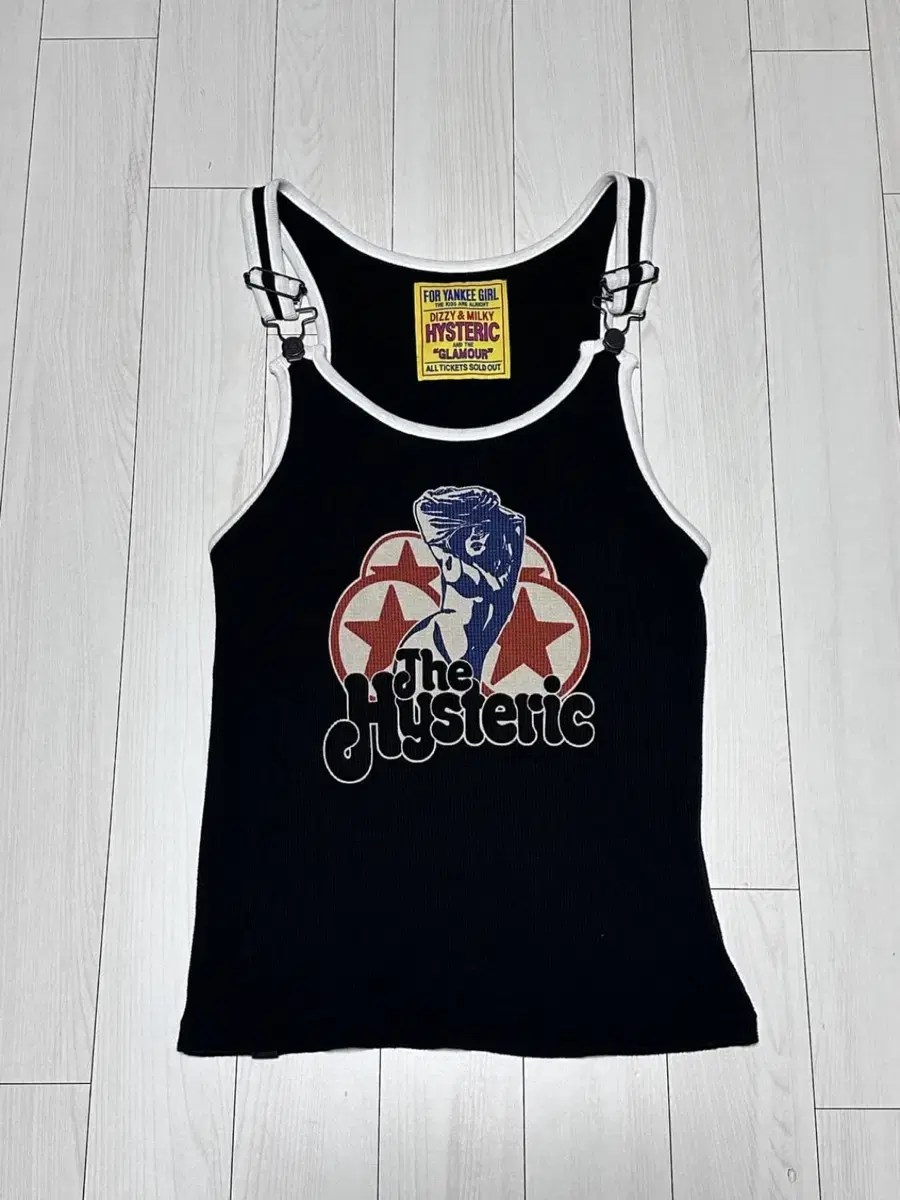 히스테릭글래머 나시 슬리브리스 HYSTERIC GLAMOUR